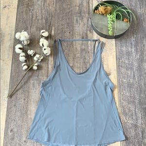 Lululemon Sheer tank blue size 6